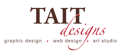 TAIT designs: graphic design, web design, art studio
